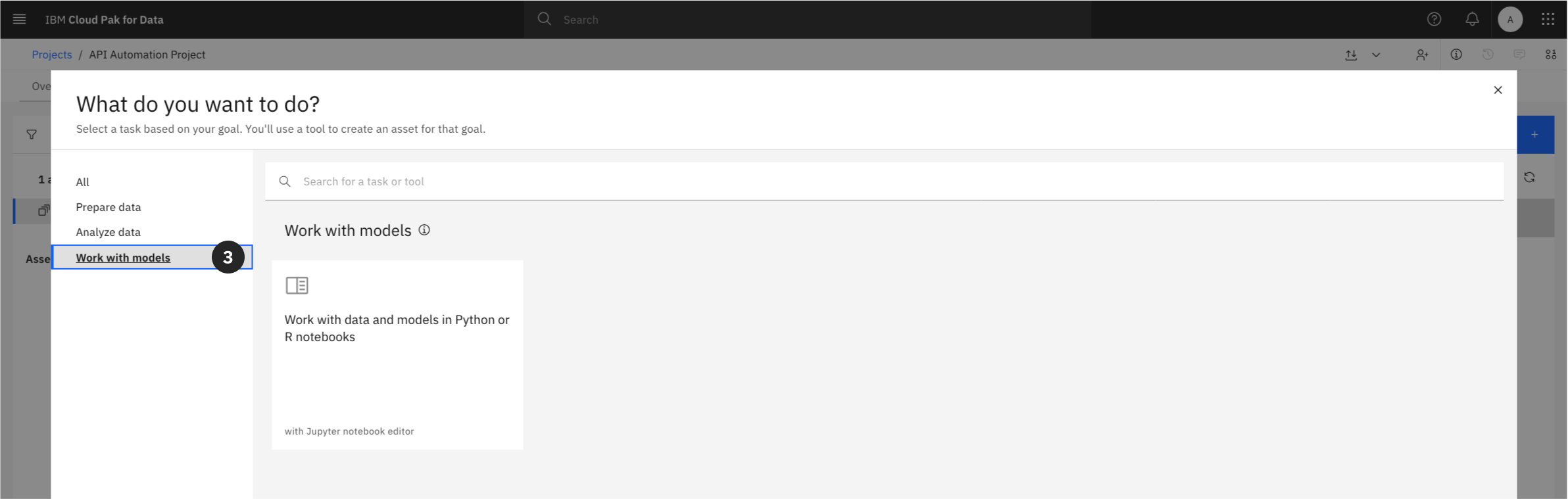Jupyter notebook editor tile