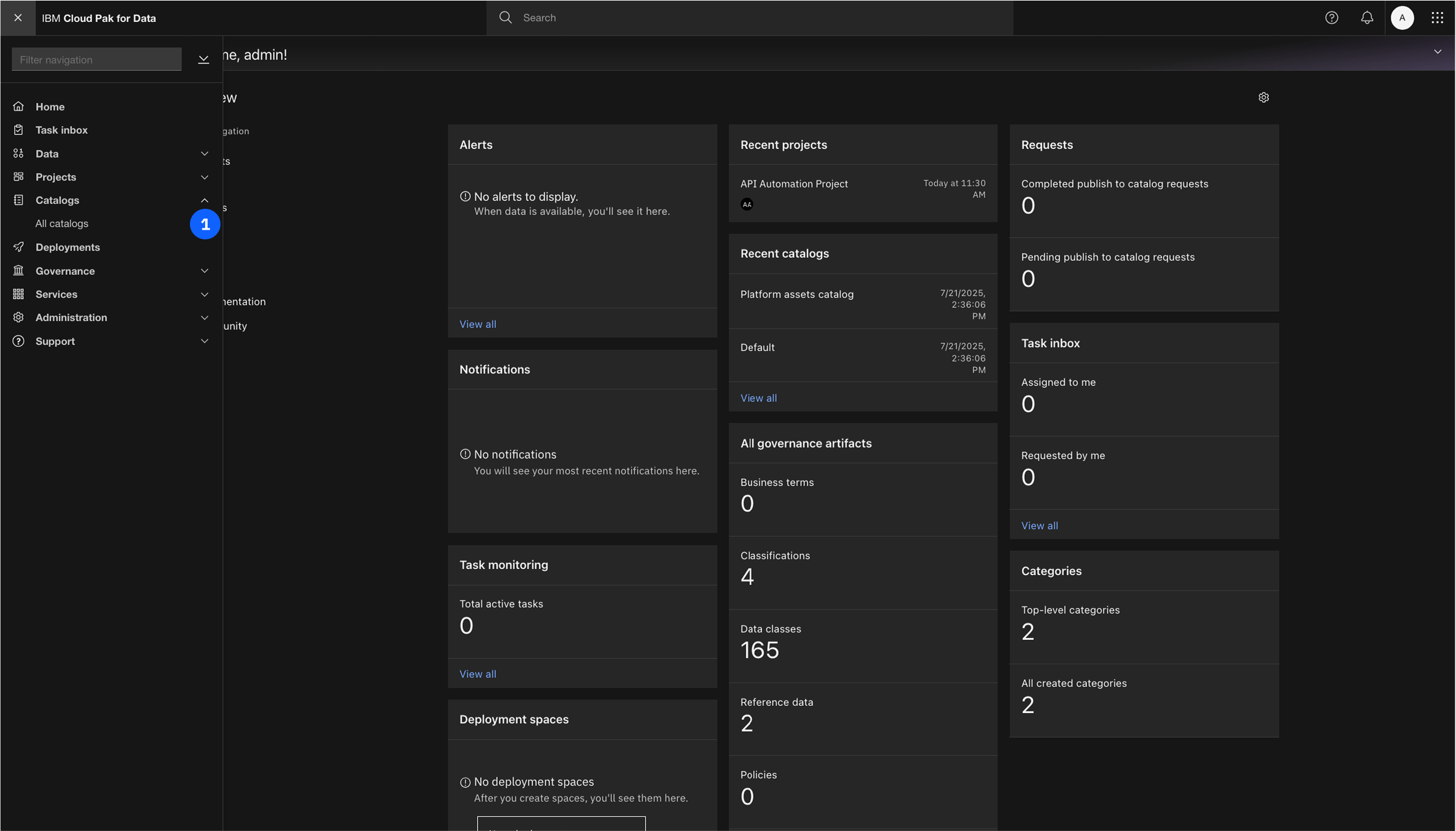 Create Catalog